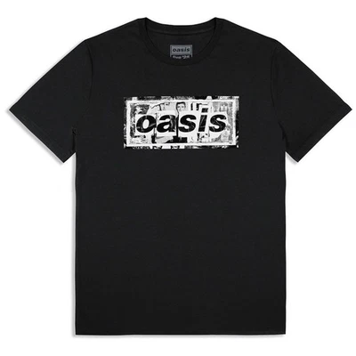 Oasis Collage Live 25 World Tour T Shirt - Bild 1 von 3