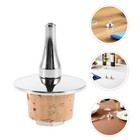  2 Pcs Bitters Bottle Pourer Liquor Bottles Cork Decanter Stopper