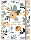 2025-2026 Monthly Planner - October 2025 - December 6.4" x 8.5" Rose Flower
