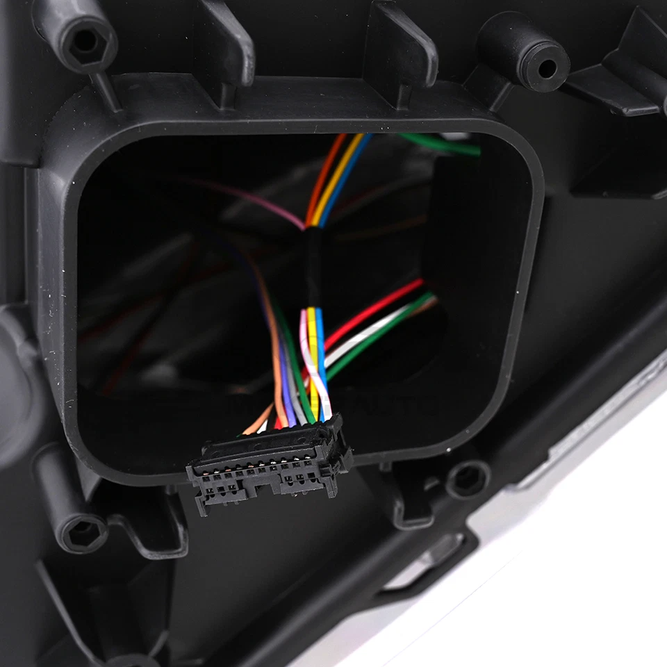 Faro halógeno izquierdo para Ford Explorer Limited 2016-2018/XLT cromado con LED DRL Foto 3 de 4