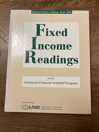 Fixed Income Readings For The Chartered Financial Analyst Program - Imagen 1 de 9