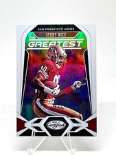 2020 Panini Certified Jerry Rice The Greatest #G-JR San Francisco 49ers HOF