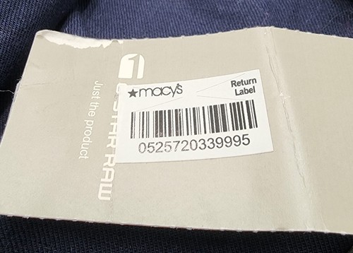 GSTAR RAW TYPE C STRAIGHT LONG ULTRA LIGHT DIAMOND DENIM DARK SARU BLUE SHIRT - Picture 21 of 24