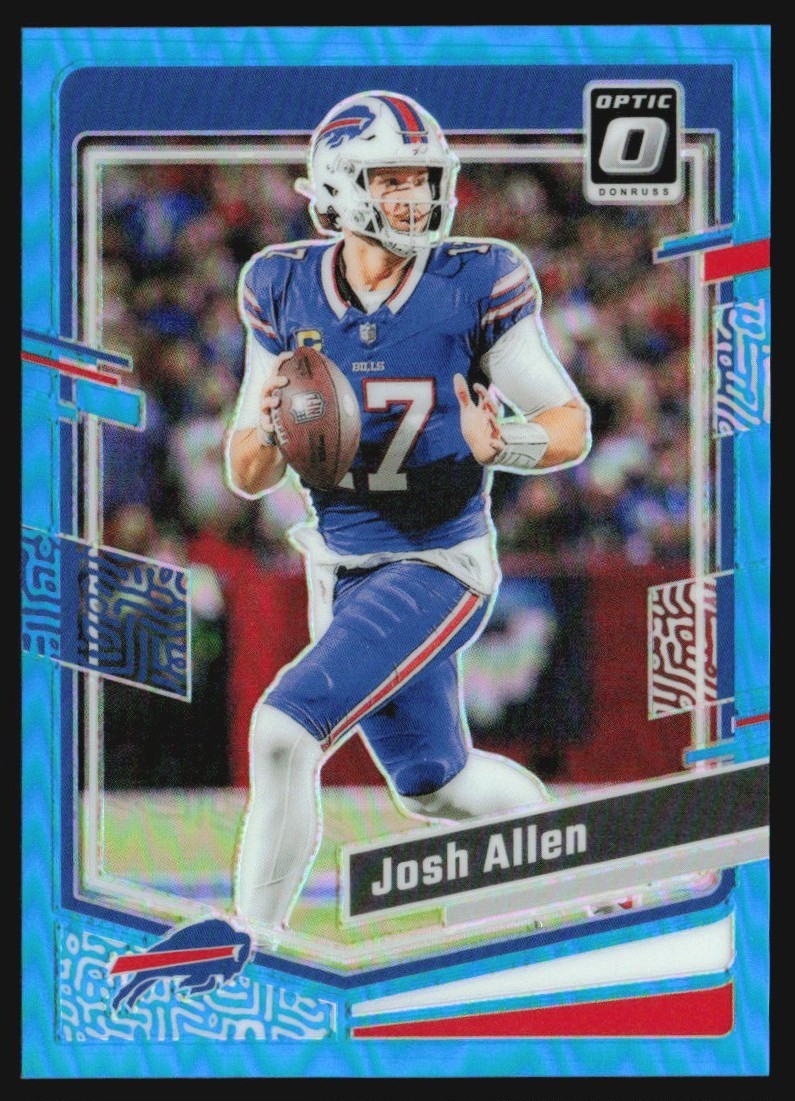 2023 Donruss Optic Aqua 298/299 Josh Allen #22 GS1
