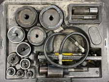 Current Tools Hydraulic Knockout Set Model 154PM 1/2” To 4” Set Complete **READ