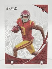 2023 Panini Chronicles Draft Picks JORDAN ADDISON (RC) Clear Vision #6 Trojans