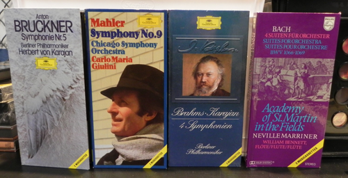 Beethoven/Mahler/Brahms/Vivaldi/Bruckner/Bach Cassette Boxsets Some Unopened - Picture 4 of 11
