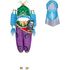 Zelda Style Link Gerudo Cosplay Costume with Veil Halloween Party Wear