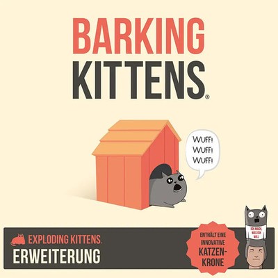 Exploding Kittens - Barking Kittens | Matthew Inman (u. a.) | Deutsch | Spiel