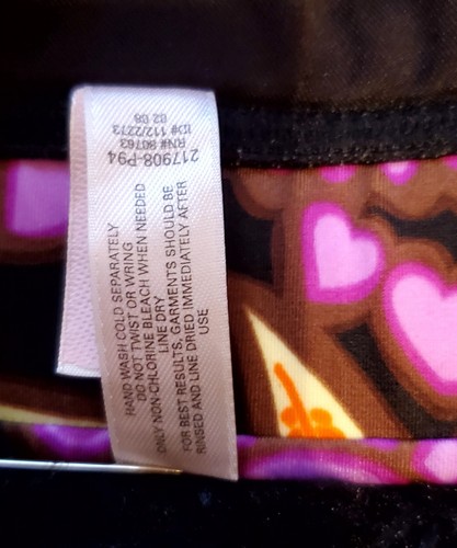 Vintage Y2K Victoria's Secret Bikini Top 36B Medium Bottom Paisley Boho Floral - Picture 11 of 20
