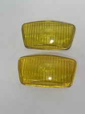 Vintage Aris Amber Lenses For Bosch Hooded Fog Lights Set Of 2 Vintage Aris Amber Lenses For Bosch Hooded Fog Lights Set Of 2