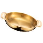  Multifunktions-Paella-Pfanne Küche Kochpfanne Edelstahl Suppe Kochpfanne für