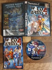 Wild Arms 4 (Sony PlayStation 2, PS2 2006) Complete CIB - Tested