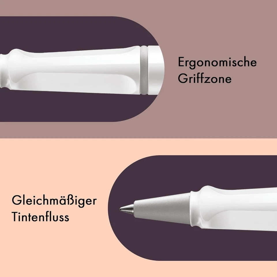 Aktion! LAMY Safari Tintenroller Weiß 319 Original Hochwertiges Schreibgerät - Bild 4 von 4