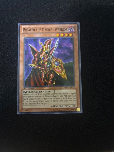 Breaker the Magical Warrior [1st Edition] YSYR-EN015 YuGiOh Starter Deck: Yugi Reloaded card
