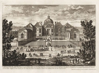 Versailles Menagerie Zoo zoological garden Perelle Kupferstich gravure engraving
