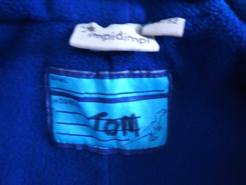 Matschanzug Regenanzug Overall mit Fleece Futter, Junge, Blau, Gr 86/92, TOP! - Bild 12 von 12