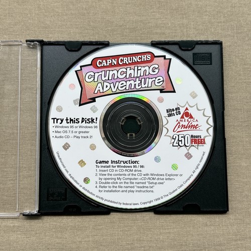 Minijuegos de acción Cap'n Crunch's Crunchling Adventure (PC CD-ROM 1999 WIN 95/98) - Imagen 7 de 8