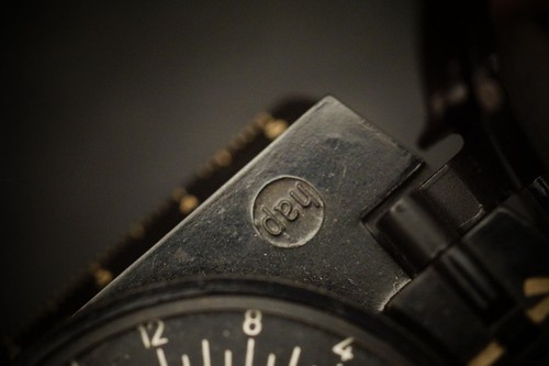 WH Feldkompass, Bakelite, Hersteller haq, mit Band, WK2 - Picture 5 of 9