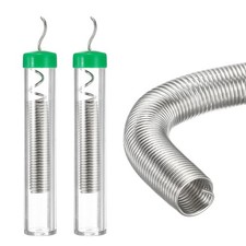 2 Pcs Rosin Core Solder, 1.2mm Dia Non Lead Solder Flux Wire Rohs 10g