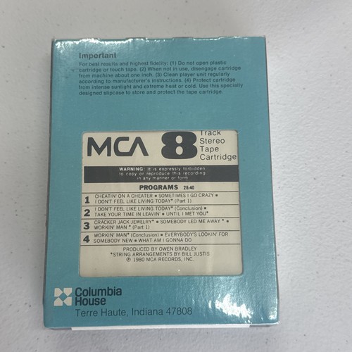 8 Track Tape Loretta Lynn - Lookin' Good * NEW SEALED - Picture 2 of 2