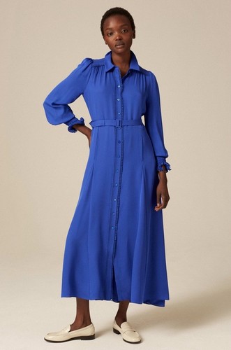 Me Em Seidenkleid 16 Neu Zustand Ohne Gürtel - Bild 1 von 6