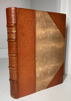 #ad 1893 Villiers de l#x27;Isle Adam PREMIÈRES POÉSIES René Kieffer Signed Binding $425.00