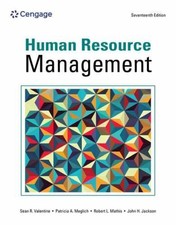 Human Resource Management - Paperback, by Valentine Sean; Meglich - Very Good