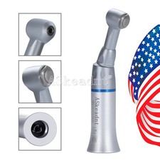 Dental Slow Low Speed Contra Angle Handpiece E-Type Push Button Head 1:1 FDA dp