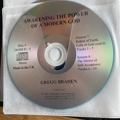 Nachtigall Conant - Gregg Braden - Die Macht eines modernen Gottes wecken - CD Set - Bild 9 von 12