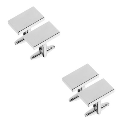  2 Pairs Ärmelknopf Hemdmanschettenknöpfe Herrenmanschettenelemente
