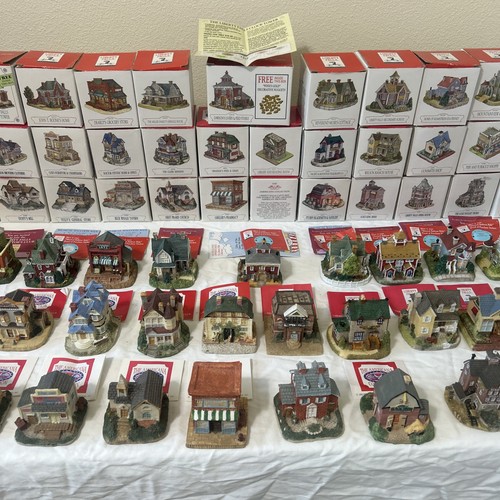 Liberty Falls Sammlung Lot 35 Stück komplett mit Boxen, Einlagen & Aufklebern - SAUBER! - Bild 2 von 22