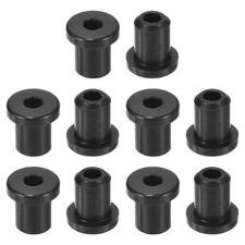 28Pcs Rubber Grommets 5mm Drill Hole, 3mm ID Top Hat Hole Plug Grommet