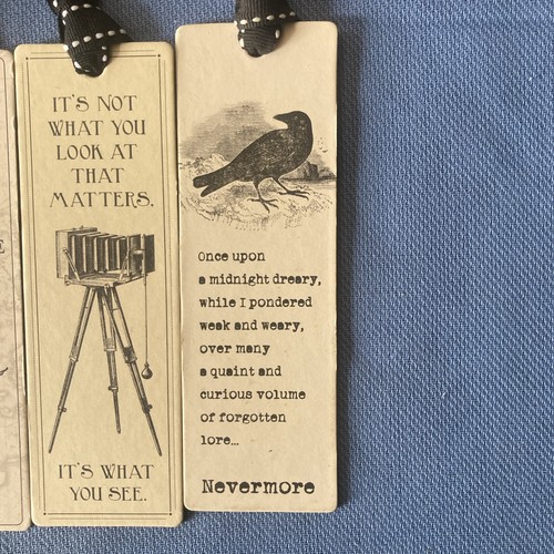 Vintage Wooden Bookmarks W/ Tassel Lot  of 12 See Photos For Details 6x2” - Bild 6 von 7