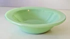 Vintage FIRE KING JADE-ITE CEREAL BOWL WITH LOGO 6" MUST SEE