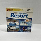 Wii Sports and Wii Sports Resort 2 Games in 1 Disc Combo  w/ Sleeve