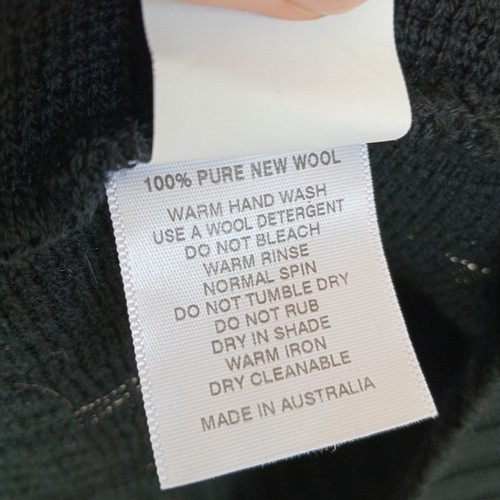 Kookai Y2K Black 100% Wool Cardigan One Size Fit 8/10/12 Open Front Glam Casual - Bild 4 von 15