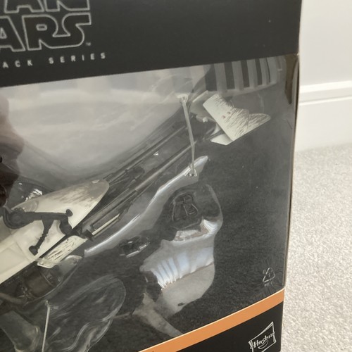 Star Wars Black Series Speeder Bike Scout Trooper & The Child Grogu Neu Versiegelt - Bild 7 von 9