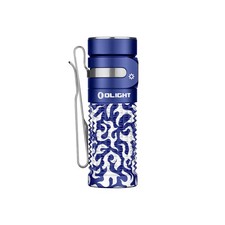 Olight Baton 4 Blue Phantom Waterproof Rechargeable Flashlight 1300 Lumens