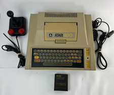 Atari 400 Home Computer Console Vintage System With Joystick And BASIC Cartridge