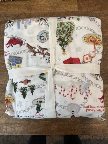 POTTERY BARN X Elf Erwachsene Flanell Pyjama Gr. S Weihnachten Urlaub Elfe Film - NEU - Bild 2 von 5