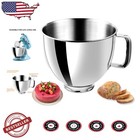 5 Quart Stainless Steel Mixer Bowl for KitchenAid Stand Mixers, Compatible...