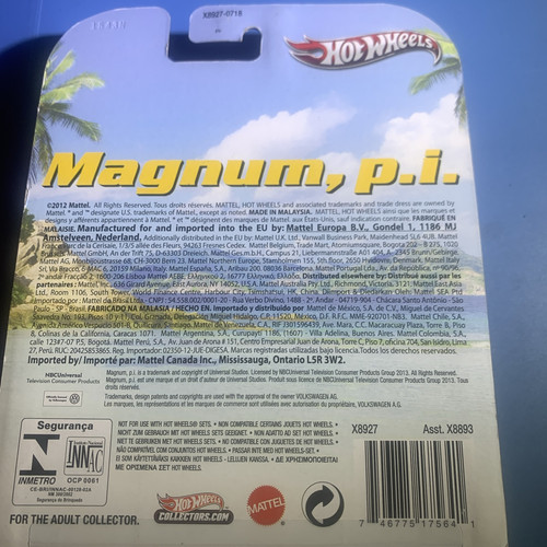 Hot Wheels Retro Entertainment Magnum, P.I. Volkswagen Sunagon Island Hoppers - Bild 2 von 2