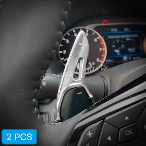 Silver Steering Wheel Shift Paddle Extension For Nissan Altima X-Trail Infiniti - Picture 1 of 7