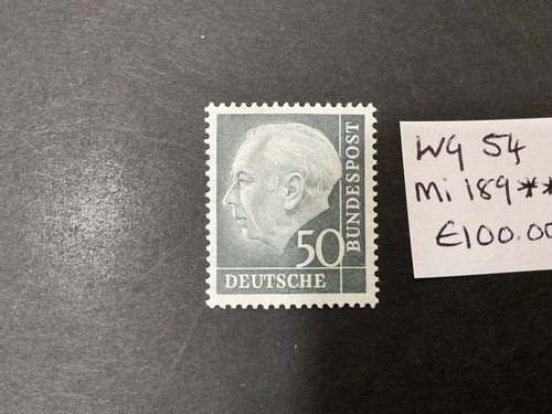 West German stamps - WG 54. Mi 189. 1954. ** MNH #c348 - Picture 2 of 3