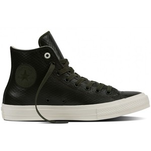 Converse Hi Scarpe Sportive Pelle Nere Converse Hi Scarpe Sportive Pelle Nere