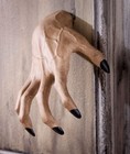 SCARY SPOOKY CREEPY CLAWING HAND WALL HANGER HALLOWEEN INDOOR OUTDOOR DECOR. 