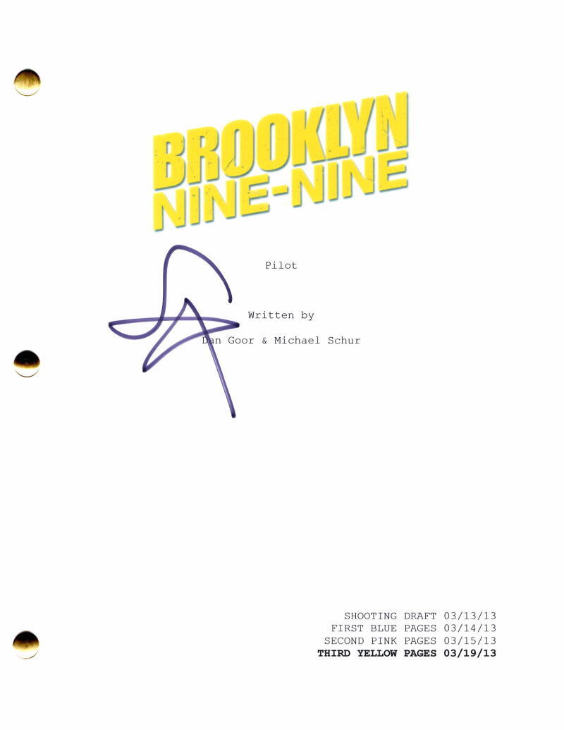 Stephanie Beatriz Signed Autograph Brooklyn Nine-Nine Pilot Script