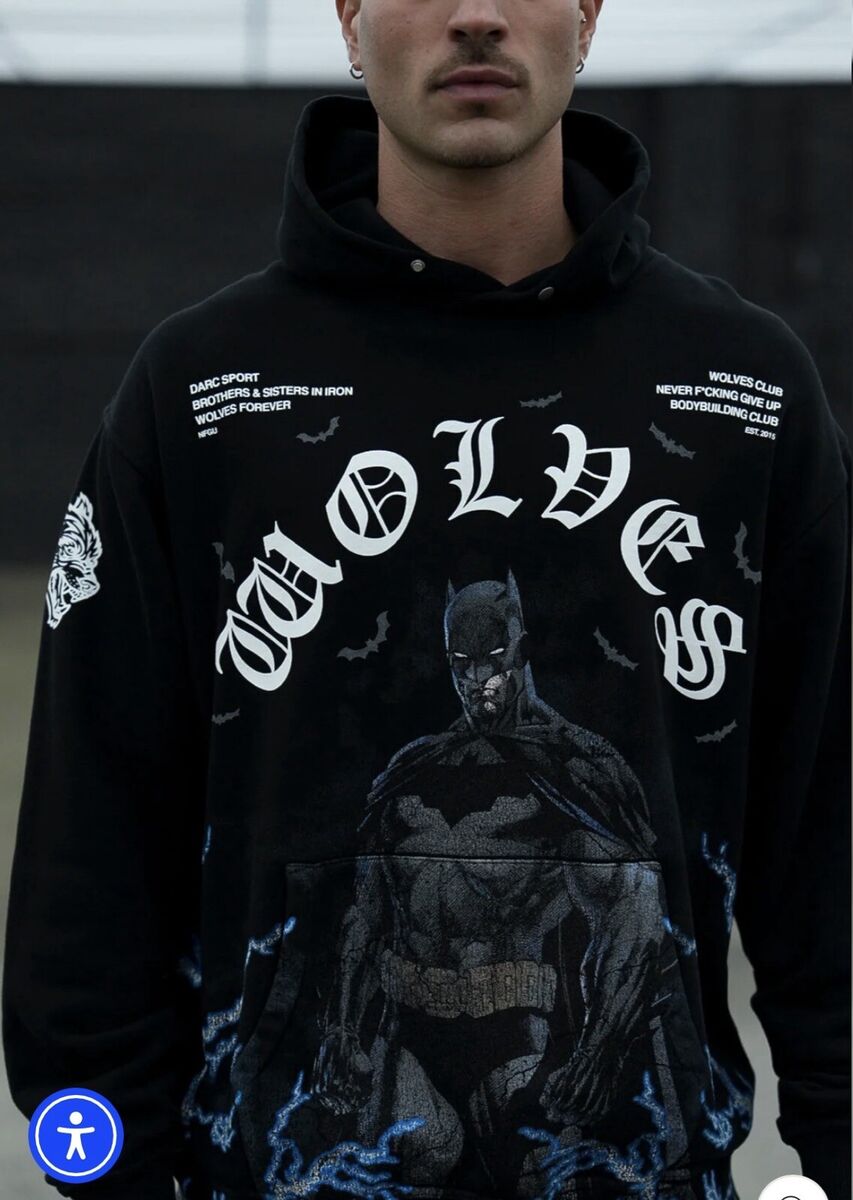 DARC SPORT X BATMAN X BANE “ BATMAN ENERGY” HOODIE- MEDIUM DARC SPORT X BATMAN X BANE “ BATMAN ENERGY” HOODIE- MEDIUM