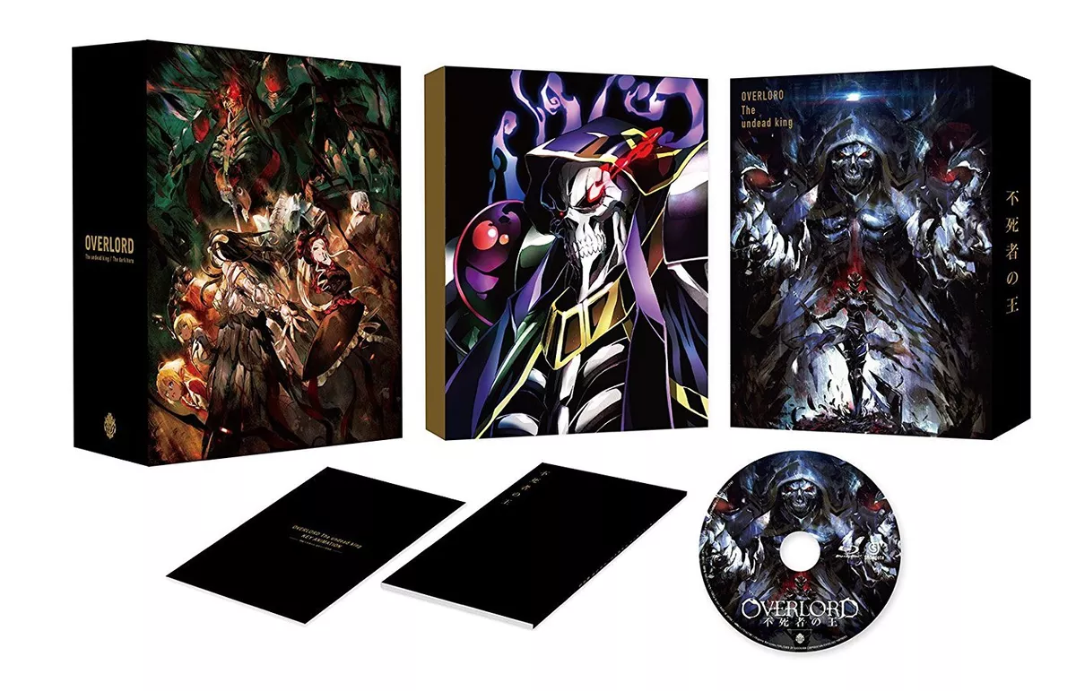 Japan Anime OVERLORD The Movie King of Immortals Vol.1 Blu-ray Limited  Edition